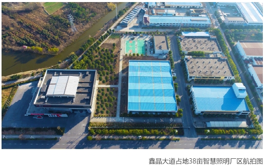江蘇順泰智慧照明廠區(qū)